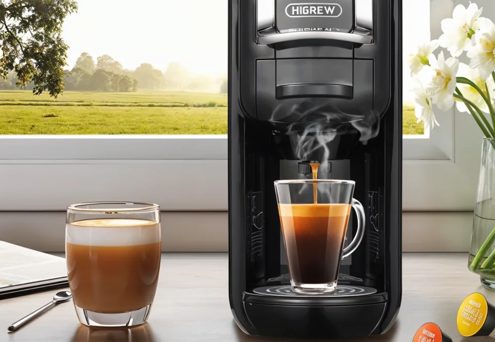 coffee machine and capsules