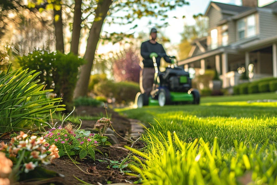 grass lawn mower