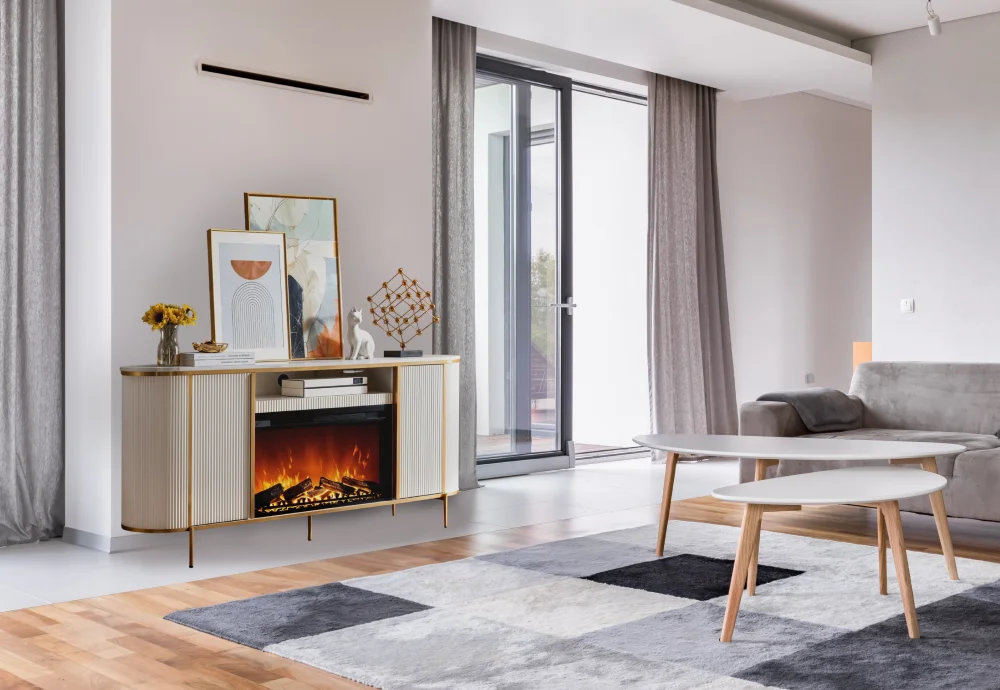 electric fireplace corner tv stand